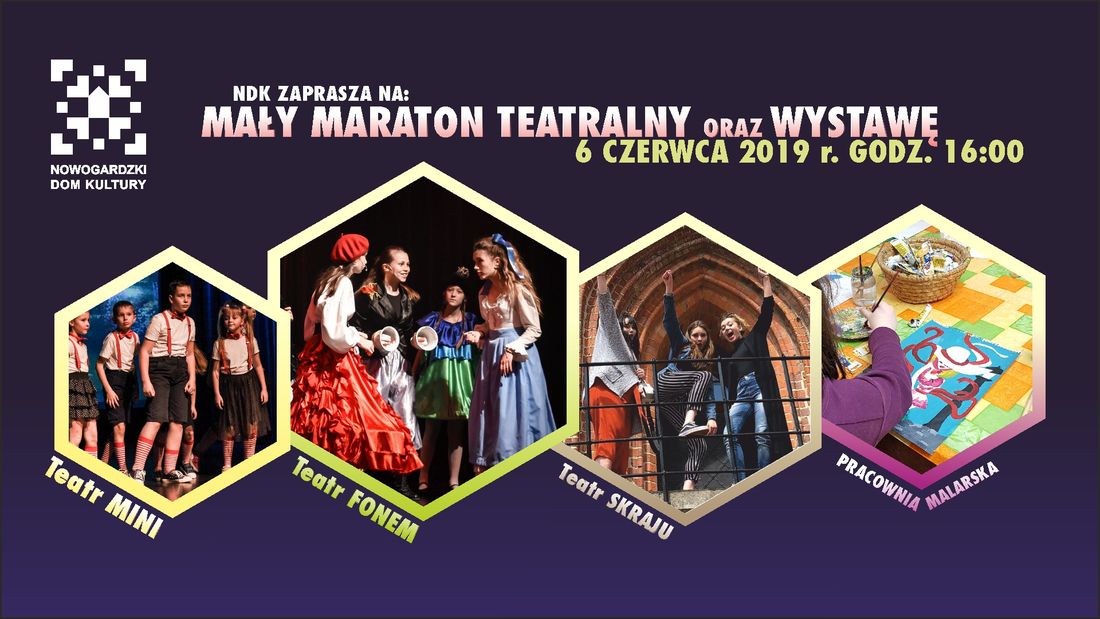 WYDARZENIA | MAŁY MARATON TEATRALNY ORAZ WYSTAWA
