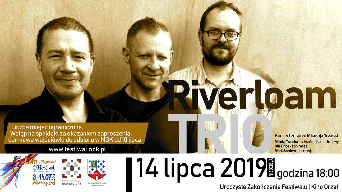 LzM | Mikołaj Trzaska i Riverloam Trio kolejnymi gwiazdami!