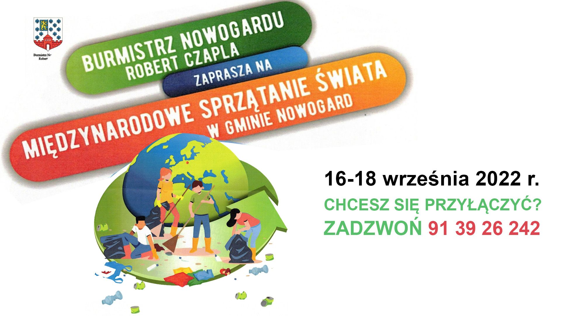 MIĘDZYNARODOWE SPRZĄTANIE ŚWIATA!