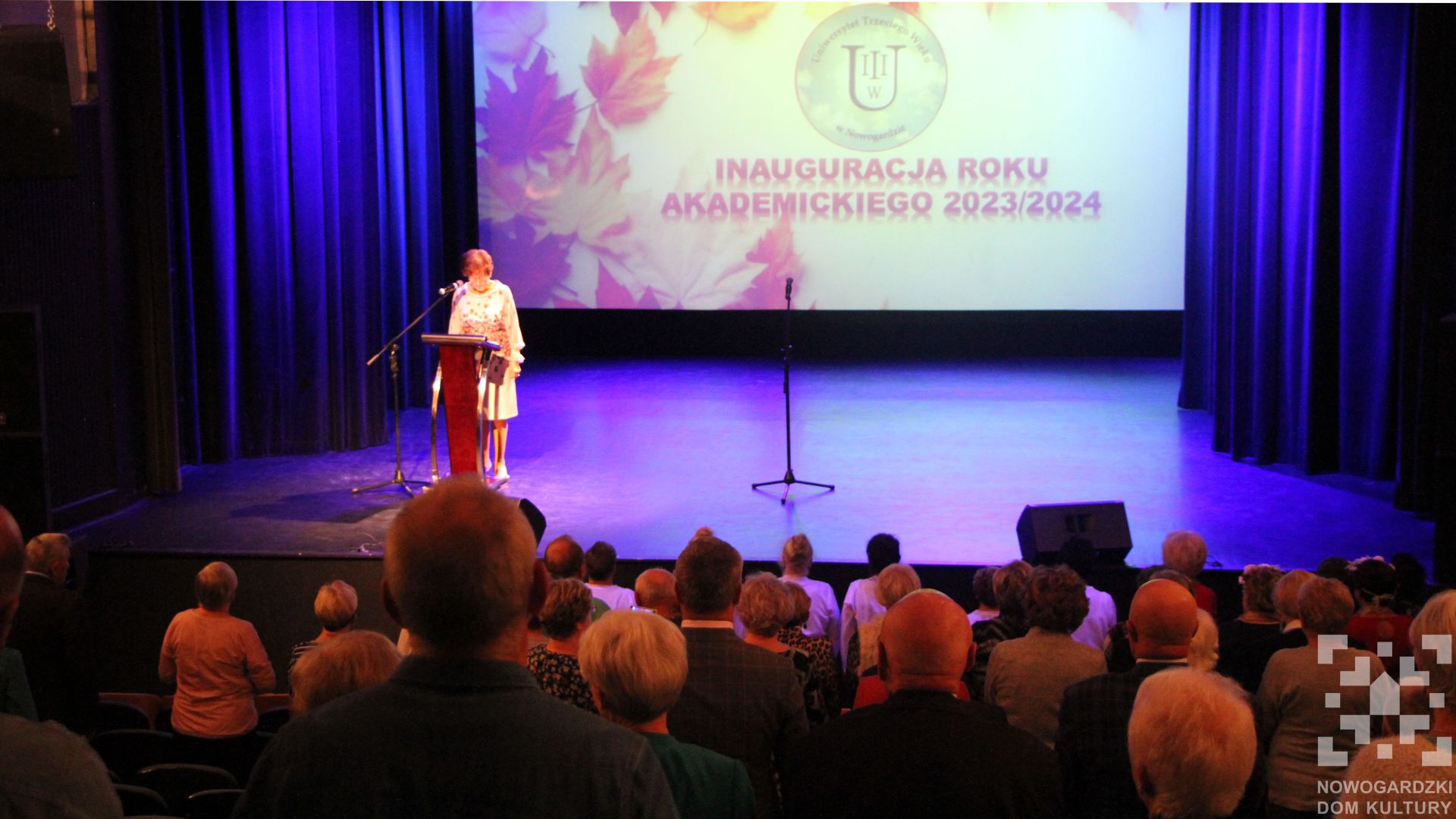 INAGURACJA ROKU AKADEMICKIEGO 2023/2024 UTW w NOWOGARDZIE