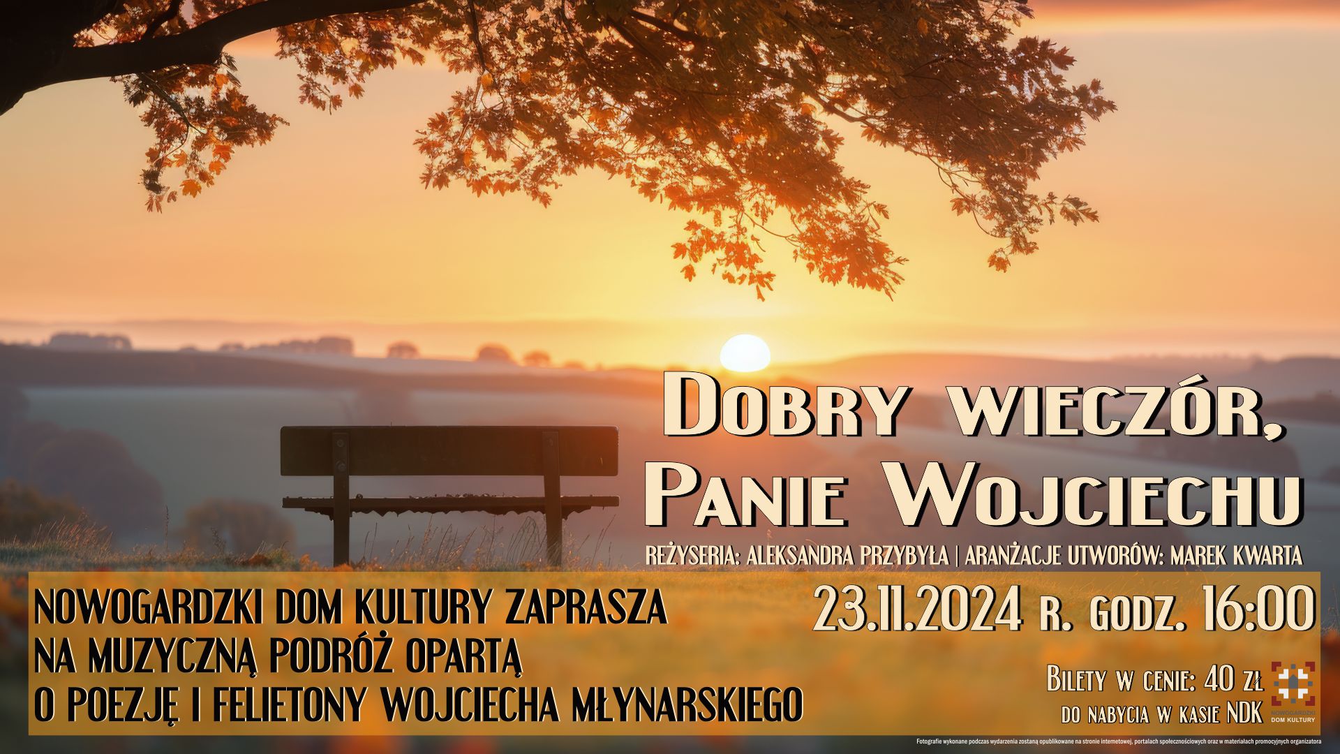 DOBRY WIECZÓR, PANIE WOJCIECHU