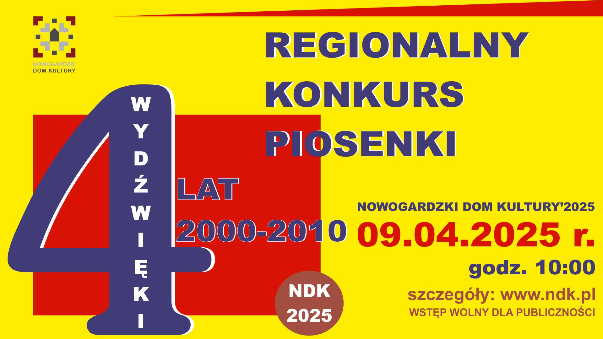 KONKURS PIOSENKI pn."WYDŹWIEKI 2025"
