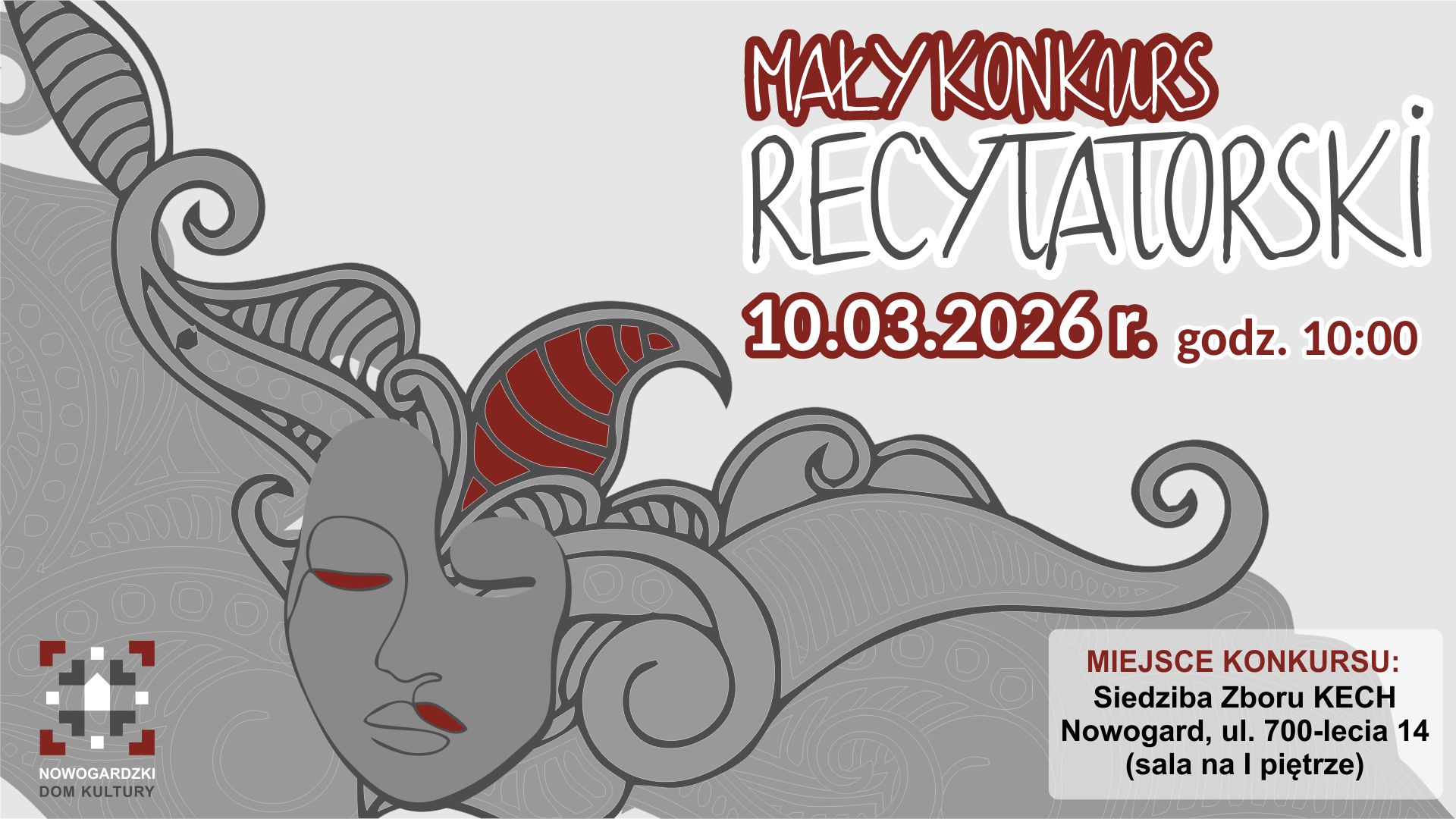 MAŁY KONKURS RECYTATORSKI 2026 R.