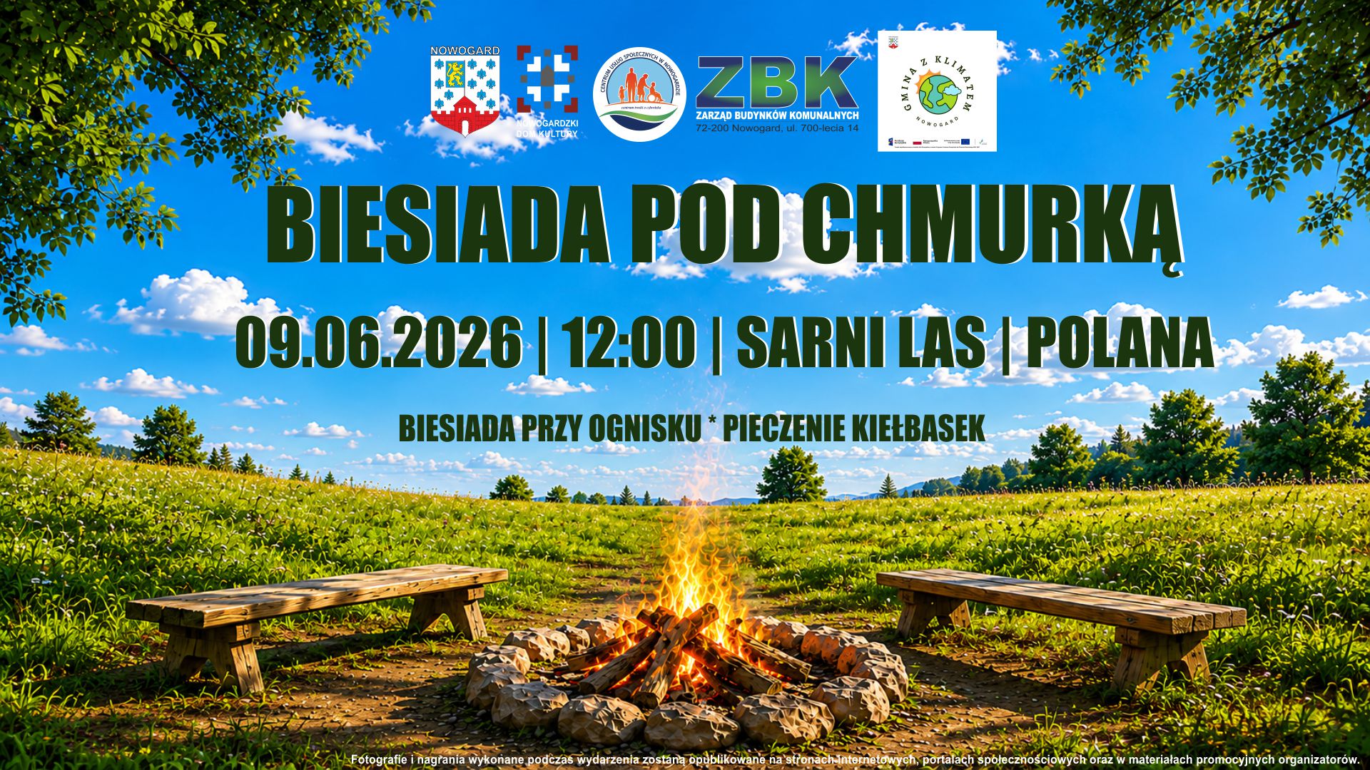 NOWOGARDZKA BIESIADA POD CHMURKĄ!