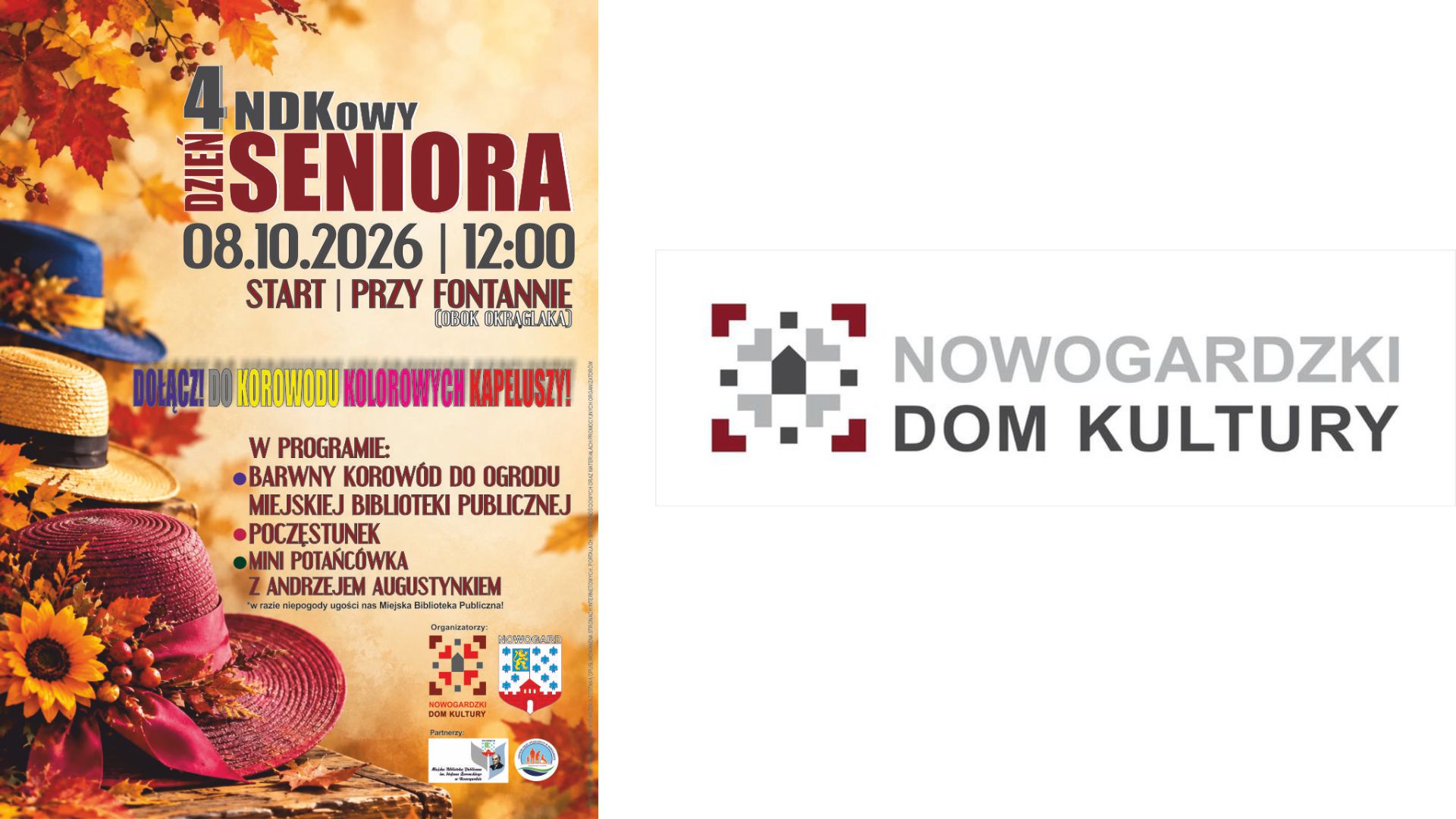 4 NDKowy DZIEŃ SENIORA już niedługo! Do zobaczenia.